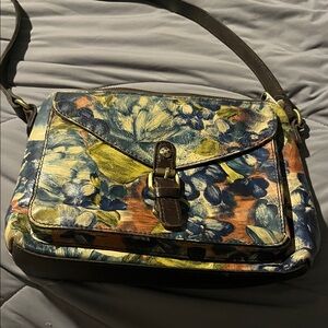 Patricia Nash Blue Clay Crossbody
